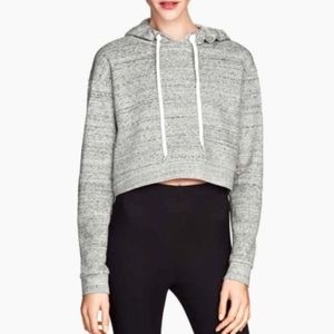cropped hoodie h&m